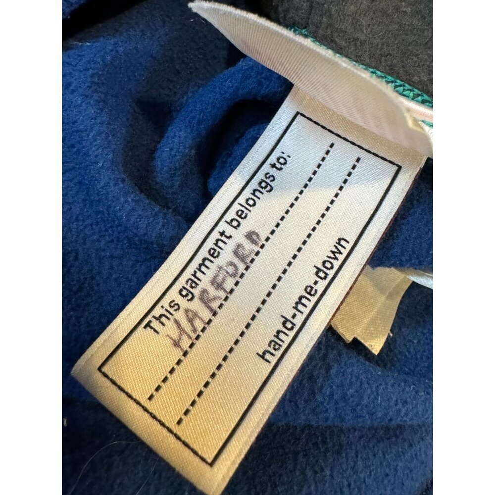 Patagonia Kids Jacket - Light Blue and Navy - Picture 10 of 11